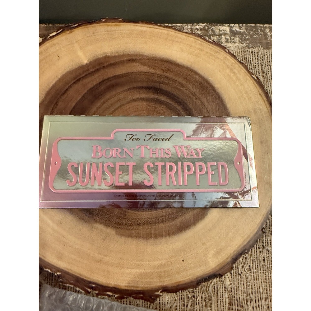 Too Faced Born This Way Sunset Stripped Eyeshadow Palette New Release